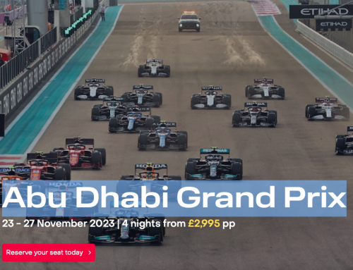 F1 Abu Dhabi Grand Prix | Exciting new Travel Partnership with Spectate and our latest Golf in the City event